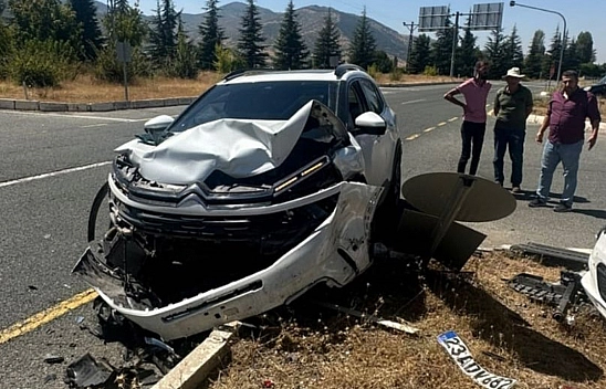 Elazığ'da Feci Kaza!