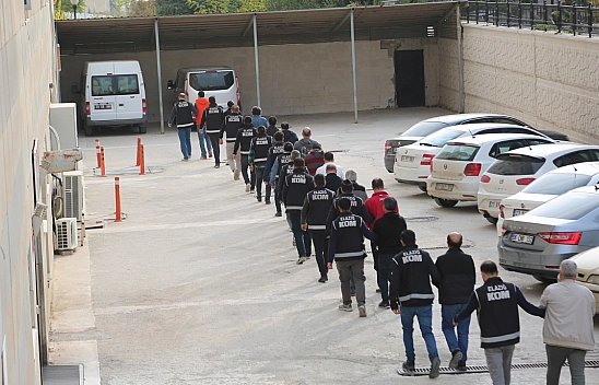Elazığ'da FETÖ'ye Operasyon Çok Sayıda Gözaltı