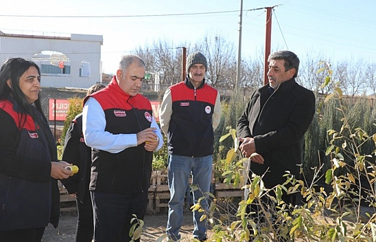 Elazığ'da fidancılık işletmelerine sıkı denetim