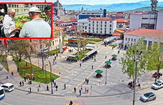Elazığ'da fiyatını duyan poşet poşet aldı