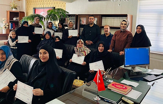 Elazığ'da gassallık kursu sona erdi