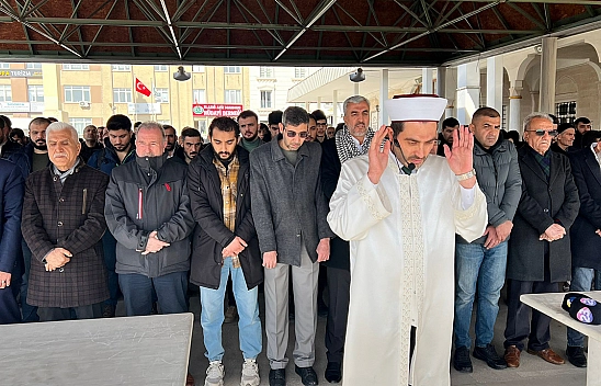 Elazığ'da Gazze şehitleri için gıyabi cenaze namazı kılındı