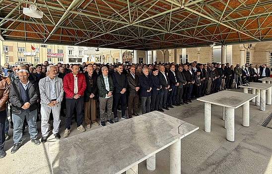 Elazığ'da Gazze şehitleri için gıyabi cenaze namazı kılındı