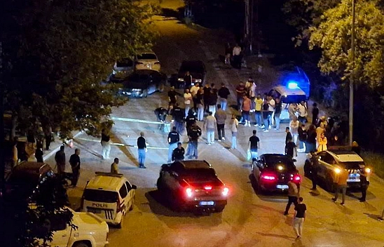 Elazığ'da gecenin sessizliğini silah sesleri bozdu