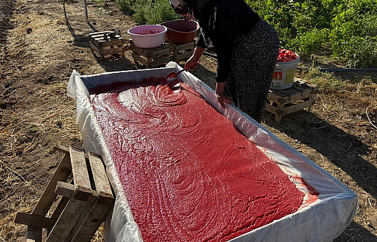Elazığ'da geleneksel yöntemlerde kadınların yoğun mesaisi