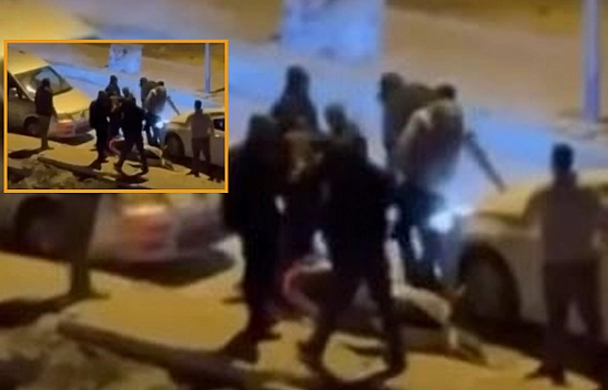 Elazığ'da genç kızları taciz eden yabancı uyruklu şahıs darp edildi