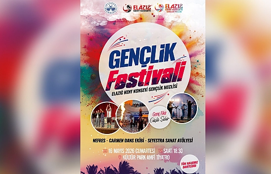 Elazığ'da gençler sahneyle buluşacak