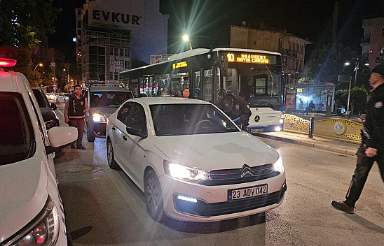 Elazığ'da geniş çaplı asayiş operasyonunda yüzlerce denetim yapıldı