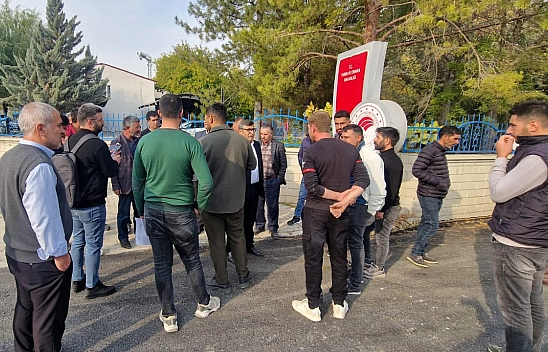 Elazığ'da gergin anlar!