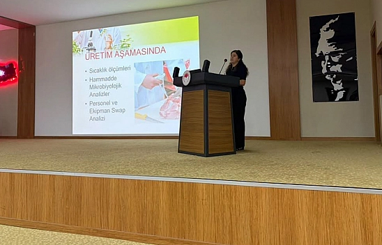 Elazığ'da gıda üreticilerine 'Güvenli Üretim' eğitimi