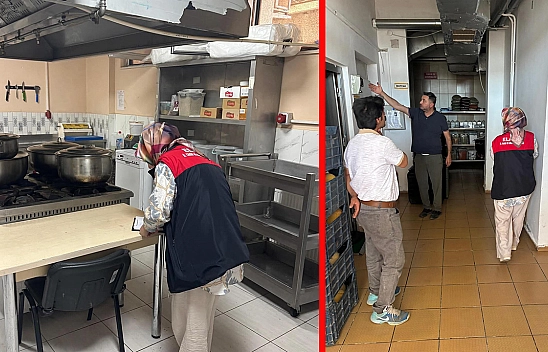 Elazığ'da gıda üretim yerlerine denetim