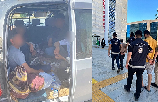 Elazığ'da Göçmen Kaçakçılığına 2 Tutuklama