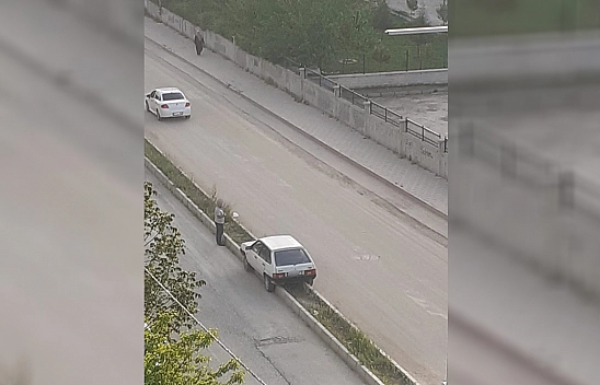 Elazığ'da Görenleri Hayrete Düşüren Kaza