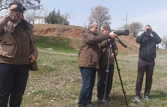 Elazığ'da güncel kuş yoğunluk haritası çalışmaları