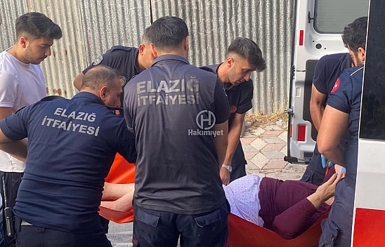 Elazığ'da haber alınamayan yaşlı kadına ekipler ulaştı