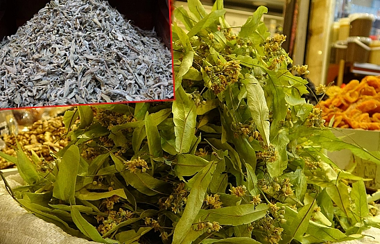 Elazığ'da havaların soğumasıyla vatandaşlar, bitki çaylarına yöneldi