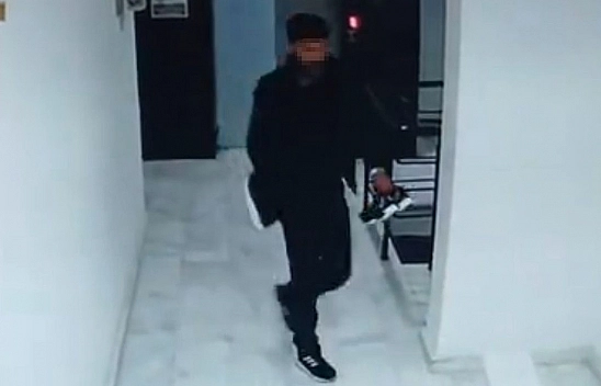 Elazığ'da hırsızlık anı kamerada