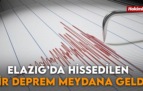 Malatya'da deprem!
