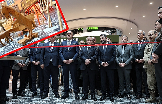 Elazığ'da hükümlü çocukların sanat eserleri sergilendi