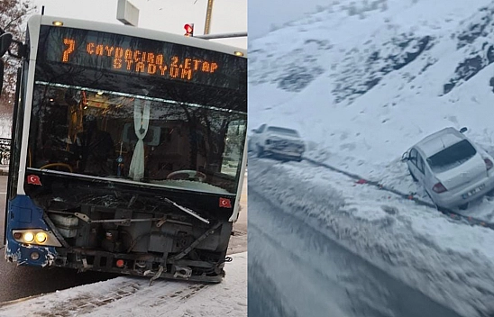 Elazığ'da iki ayrı kaza: 4 yaralı