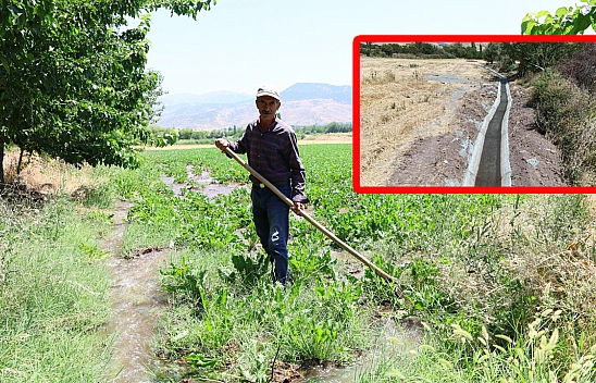 Elazığ'da iki köyde sulama tesisleri hizmete alındı