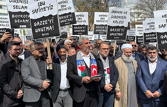 Elazığ'da İsrail Soykırımı Bir Kez Daha Protesto Edildi