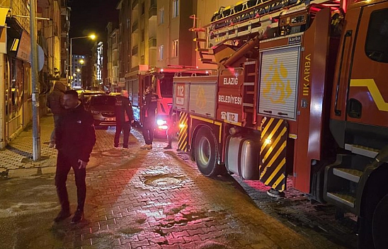 Elazığ'da itfaiye alarma geçti!
