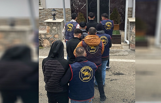 Elazığ'da kablo hırsızları yakalandı