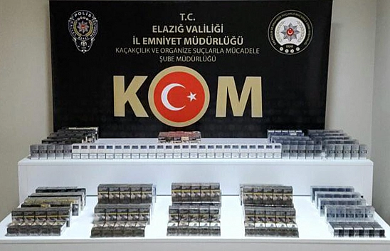 Elazığ'da Kaçakçılık Operasyonu