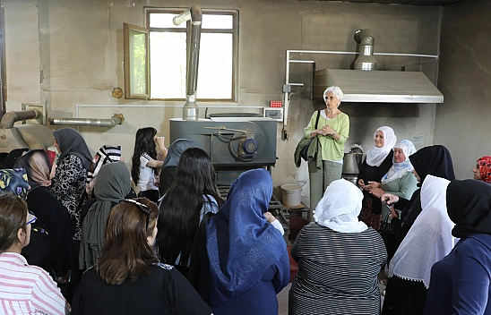 Elazığ'da Kadın çiftçilere yönelik teknik gezi düzenlendi