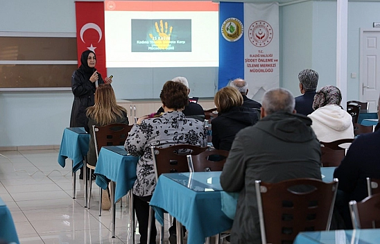 Elazığ'da Kadına Yönelik Şiddetle Mücadelede farkındalık çalışmaları sürüyor