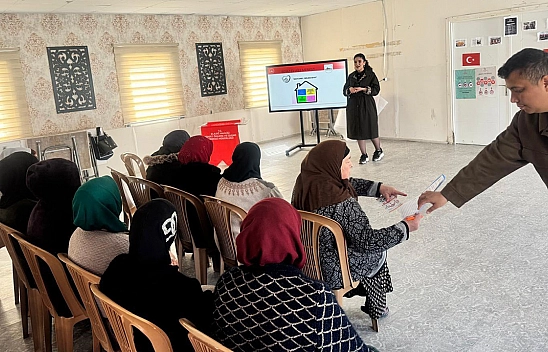 Elazığ'da kadına yönelik şiddetle mücadele eğitimi