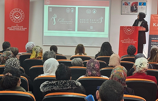 Elazığ'da kadının güçlendirilmesine yönelik eğitim