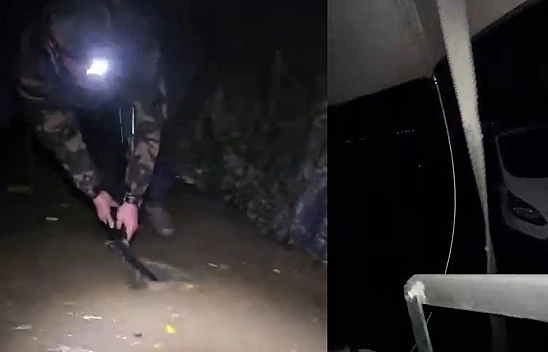 Elazığ'da kampçılar fırtınaya yakalandılar! O anlar kamerada