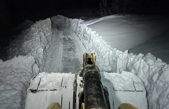 Elazığ'da kapalı köy yolları açıldı