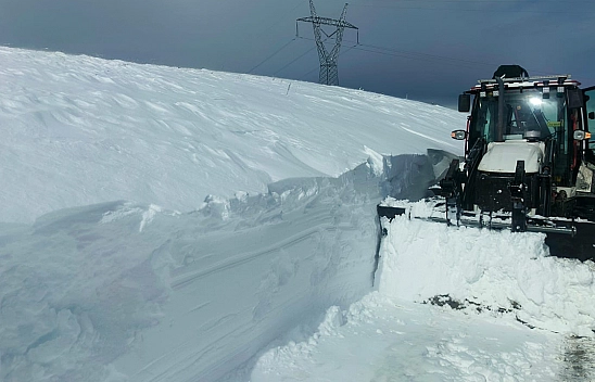 Elazığ'da kapalı köy yolları ulaşıma açıldı