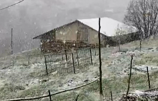 Elazığ'da kar yağışı etkisini sürdürüyor