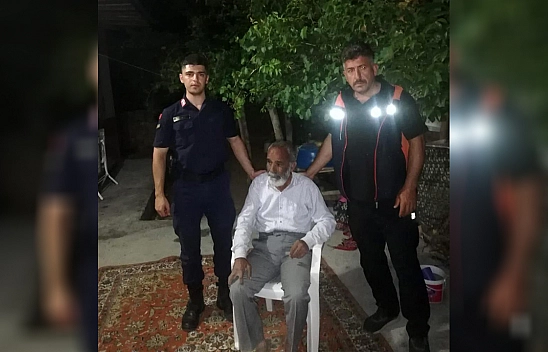 Elazığ'da kaybolan yaşlı adam, ekipler tarafından bulundu