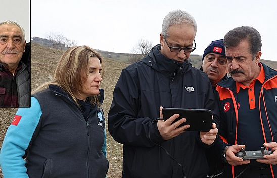 Elazığ'da kaybolan yaşlı adam için ekipler seferber oldu