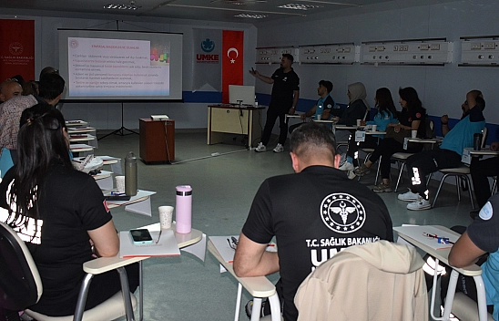 Elazığ'da KBRN eğitimi