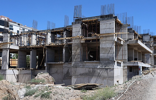 Elazığ'da kentsel dönüşüm çalışmaları hız kesmeden devam ediyor