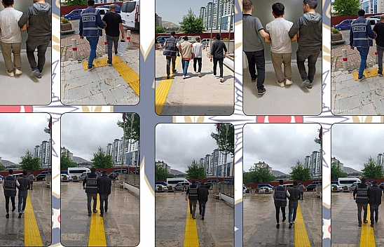 Elazığ'da Kesinleşmiş Hapis Cezası Bulunan 17 Zanlı Yakalandı