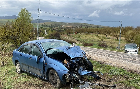 Elazığ'da ki kazada 1 kişi hayatını kaybetti