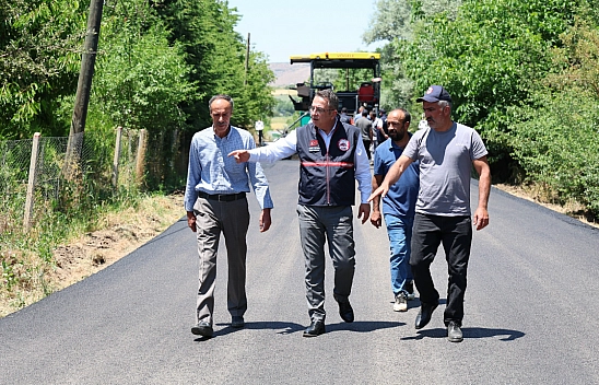 Elazığ'da Kırsal Ulaşıma Büyük Hamle