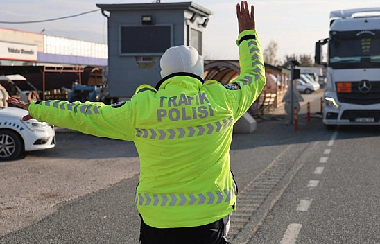 Elazığ'da Kış Lastiği Denetimleri Sürüyor