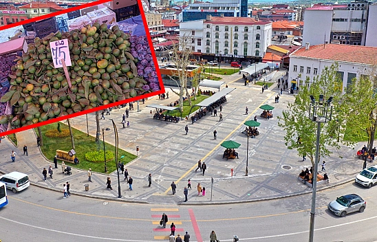 Elazığ'da kış mevsiminin gözde meyvesi tezgahta yerini aldı