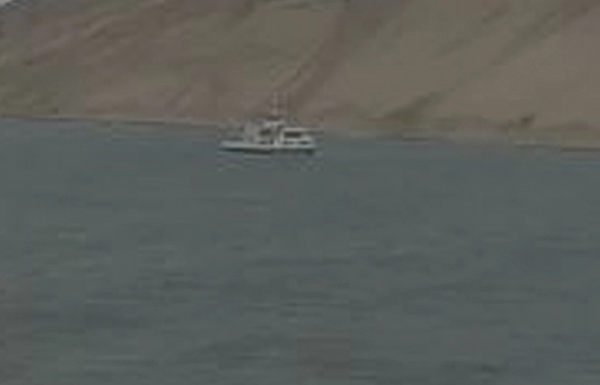 Elazığ'da korku dolu anlar: aşırı fırtınadan dolayı iskeleye yanaşamadı