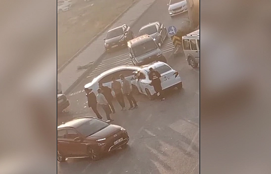 Elazığ'da korkutan kaza: 1 yaralı