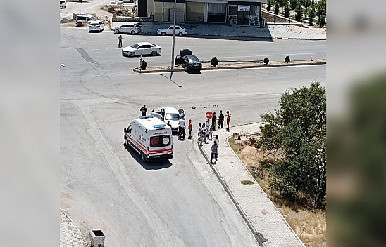 Elazığ'da korkutan kaza: 1 yaralı