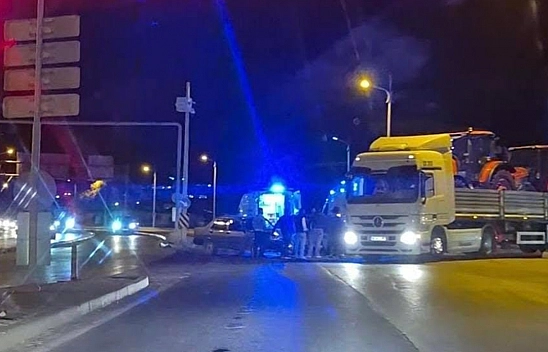 Elazığ'da korkutan kaza: 3 yaralı